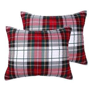 Thatch Home Spencer Holiday Sham Set - Two Standard Shams - Levtex Home